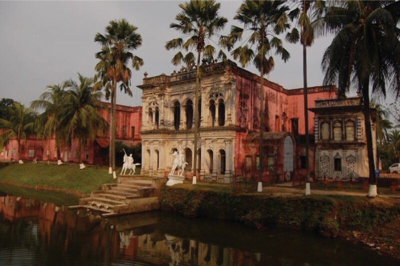 Western view of baro sarder bari in 2011.